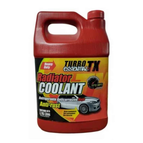 Refrigerante Anticorrosivo Rojo Essential Turbo TX 3.785ml #1616