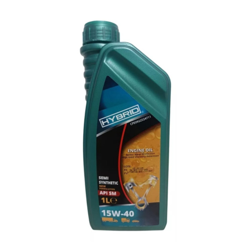 Aceite de Motor Semisintetico 15W-40 Hybrid API SM 1 Lt #1690